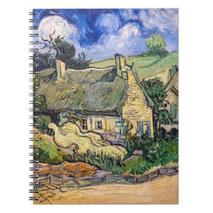 Carnet Vincent Van Gogh - Chalets de chaume à Cordeville