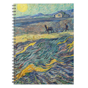 Carnet Vincent van Gogh - Champ avec des agriculteurs lab