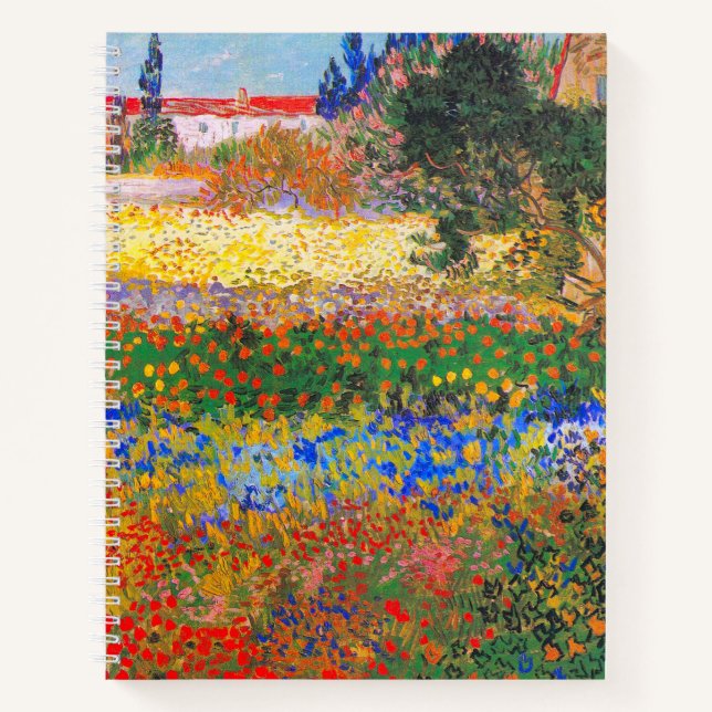 Carnet Vincent Van Gogh Flower Garden (Devant)