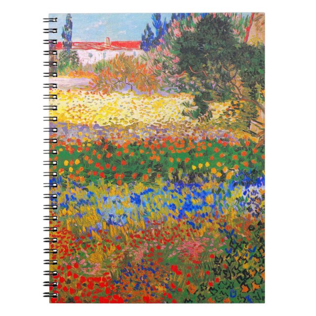 Carnet Vincent Van Gogh Flower Garden (Devant)