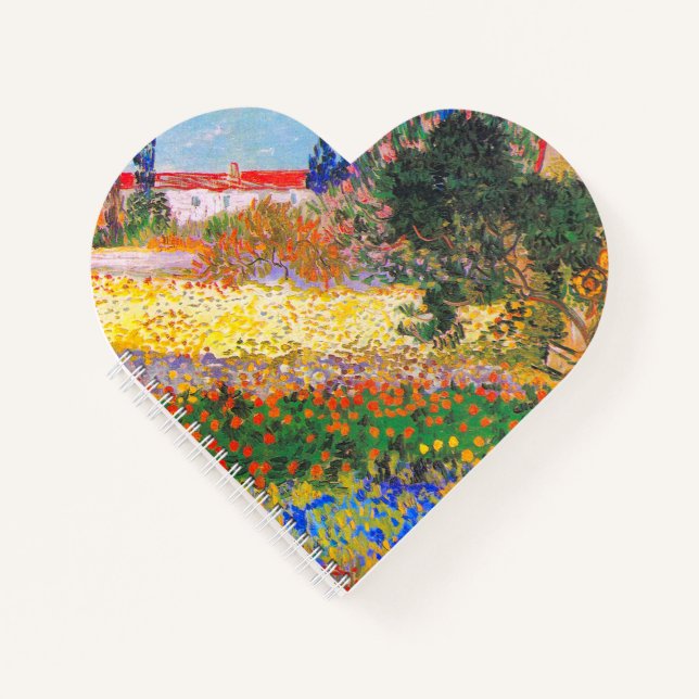 Carnet Vincent Van Gogh Flower Garden (Devant)