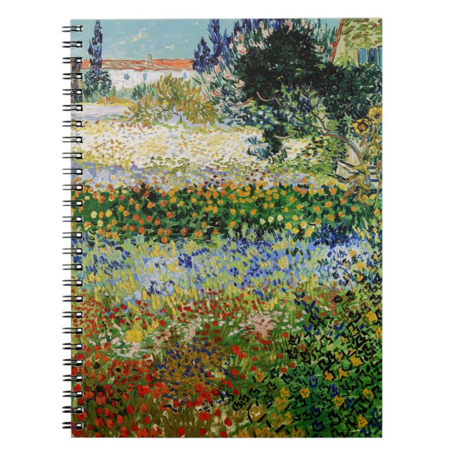 Carnet Vincent van Gogh - Flower Garden (Devant)