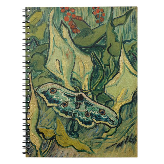 Carnet Vincent van Gogh - Giant Peacock Moth (Devant)