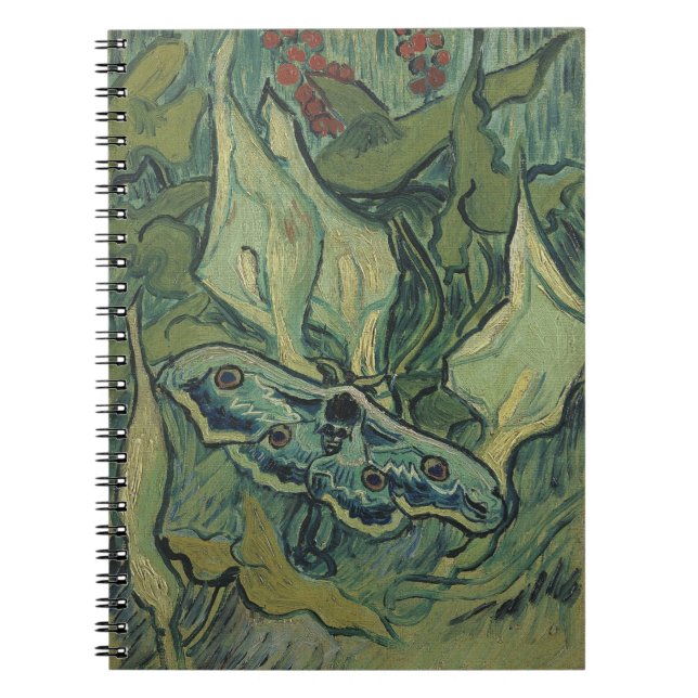Carnet Vincent van Gogh - Grand Moth Peacock (Devant)