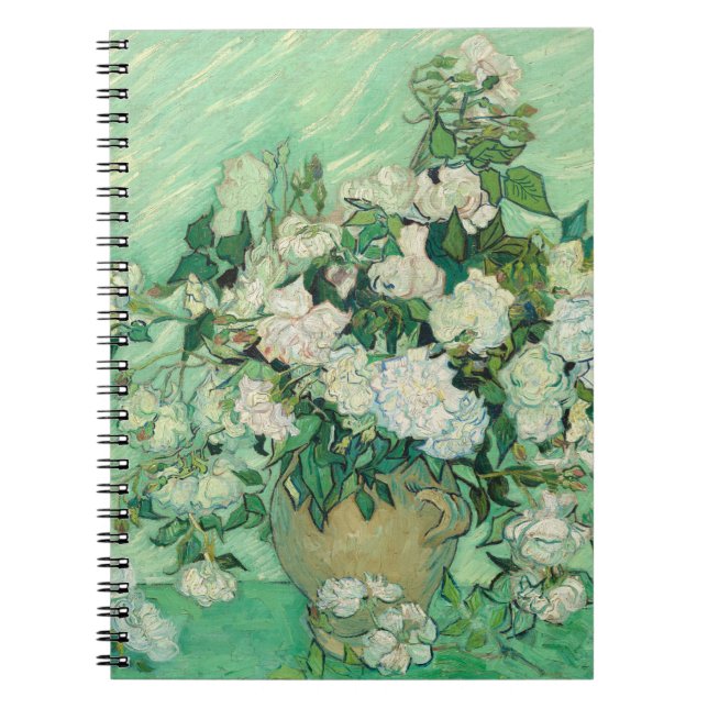 Carnet Vincent van Gogh Impressionniste Rose (Devant)
