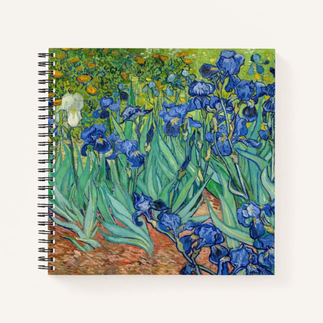 Carnet Vincent Van Gogh - Iris (Devant)
