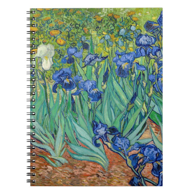 Carnet Vincent Van Gogh - Iris (Devant)