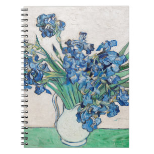 Carnet Vincent Van Gogh Irises. Impressionnisme floral