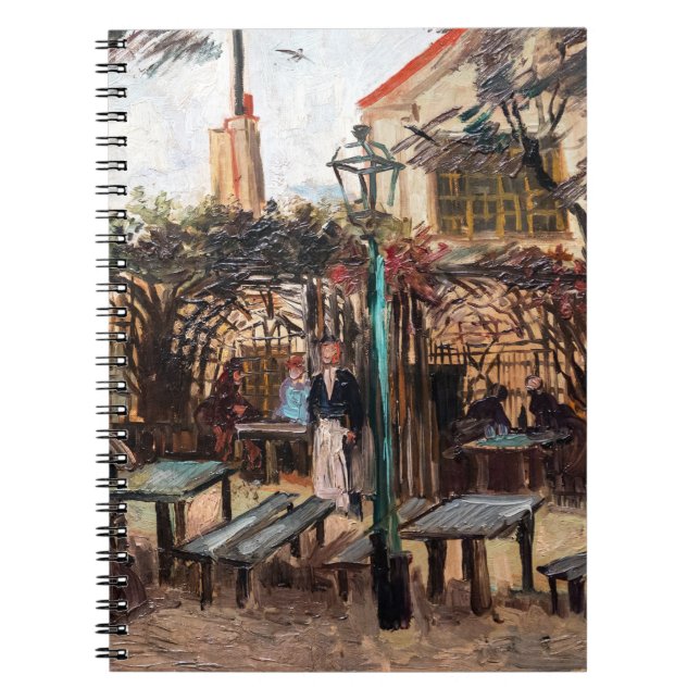 Carnet Vincent Van Gogh - La Guinguette sur Montmartre (Devant)