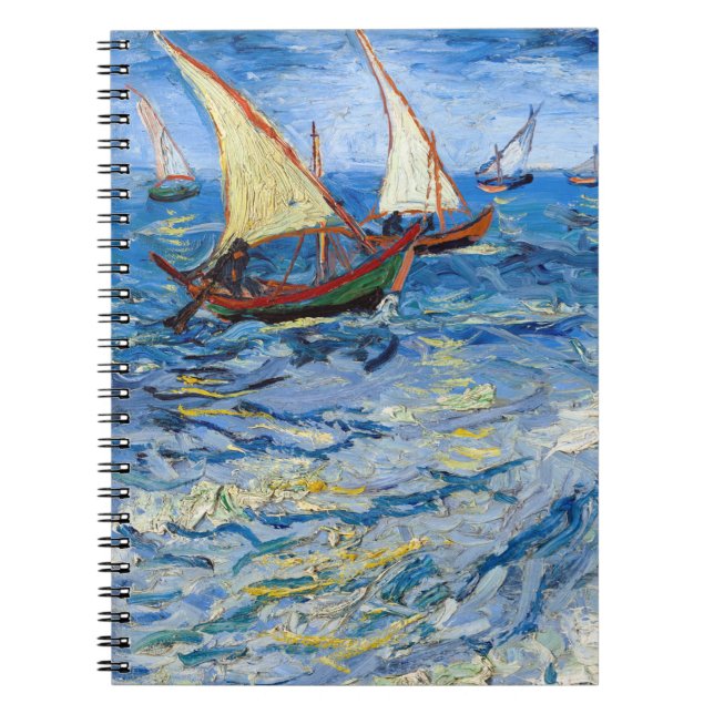 Carnet Vincent van Gogh - La mer aux Saintes-Maries (Devant)