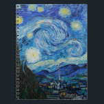 Carnet Vincent Van Gogh La Nuit étoilée<br><div class="desc">Vincent Van Gogh's The Starry Night Detail</div>