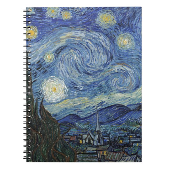 Carnet Vincent van Gogh| La Nuit étoilée, juin 1889 (Devant)