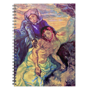 Carnet Vincent Van Gogh - La Pietà - Jésus et Vierge Mari