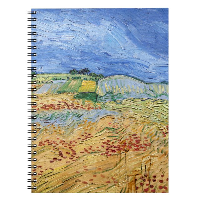 Carnet Vincent van Gogh - Les champs / Plaine à Auvers (Devant)