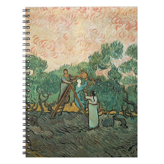 Carnet Vincent van Gogh | les récolteuses olives, (Devant)