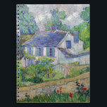 Carnet Vincent van Gogh - Maisons à Auvers<br><div class="desc">Maisons à Auvers - Vincent van Gogh,  Huile sur Toile,  1890 à Auvers-sur-Oise</div>