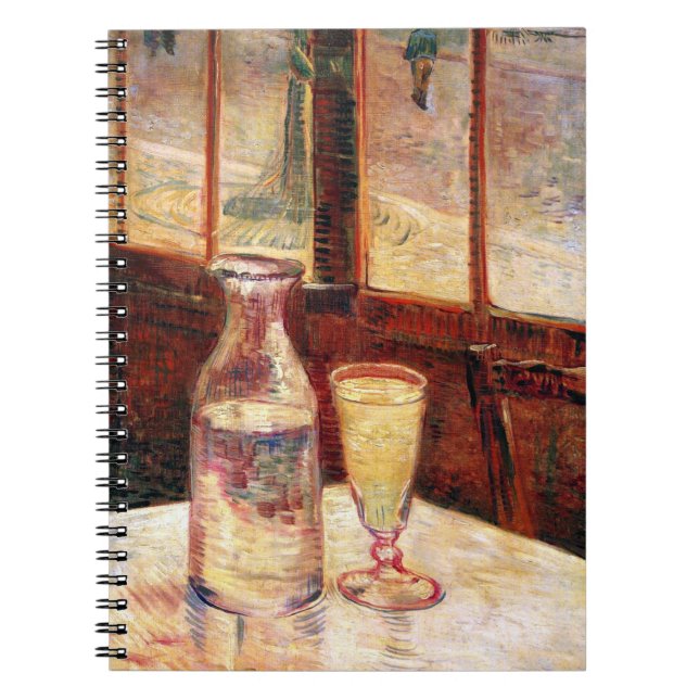 Carnet Vincent Van Gogh - Nature morte à l'absinthe (Devant)
