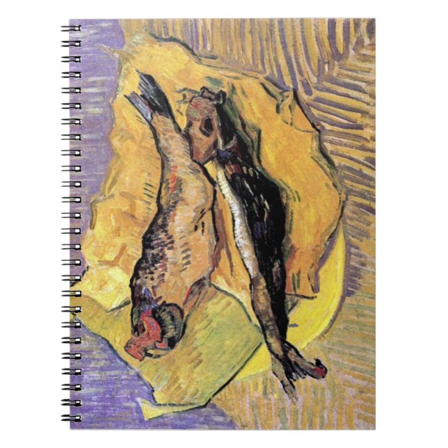Carnet Vincent Van Gogh - Nature morte Bloaters Beaux-Art (Devant)