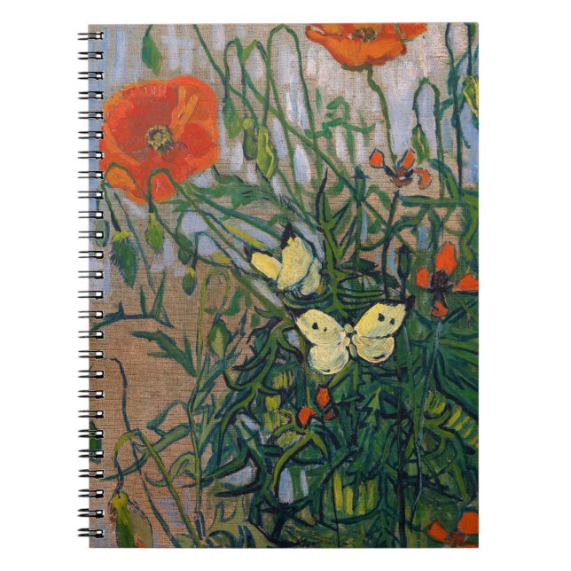 Carnet Vincent van Gogh - Papillons et papillons (Devant)