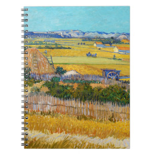 Carnet Vincent van Gogh - Récolte à La Crau