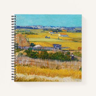 Carnet Vincent van Gogh - Récolte à La Crau