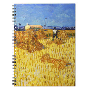 Carnet Vincent van Gogh - Récolte en Provence