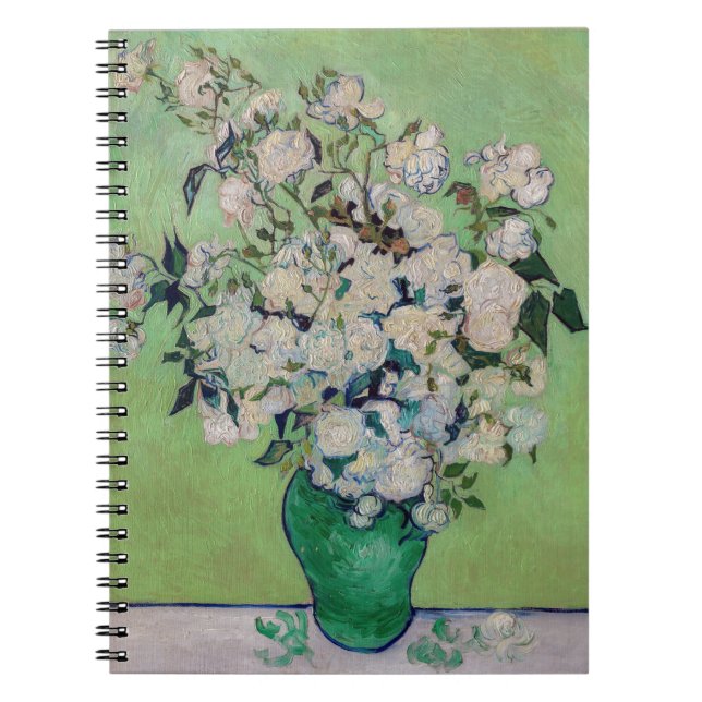 Carnet Vincent van Gogh - Roses (Devant)