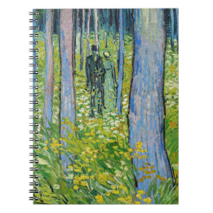 Carnet Vincent van Gogh - Sous-bois avec deux personnages