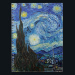 Carnet Vincent Van Gogh Starry Nuit Vintage Art<br><div class="desc">Vincent Van Gogh Starry Nuit Vintage Art Carnet</div>