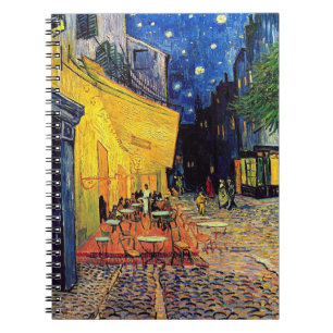 Carnet Vincent Van Gogh - Terrasse de café la nuit Beaux-