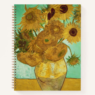 Carnet Vincent van Gogh Tournesols, 1888