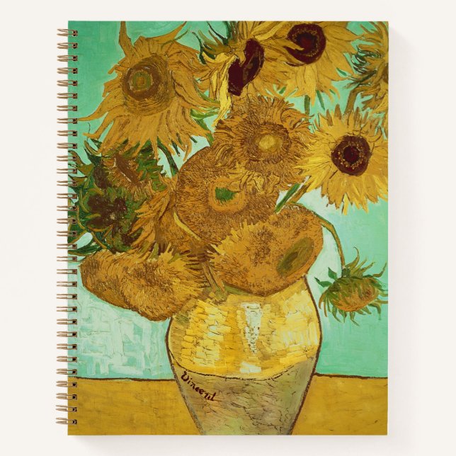 Carnet Vincent van Gogh | Tournesols, 1888 (Devant)