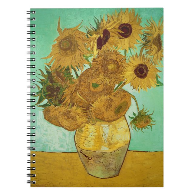 Carnet Vincent van Gogh | Tournesols, 1888 (Devant)