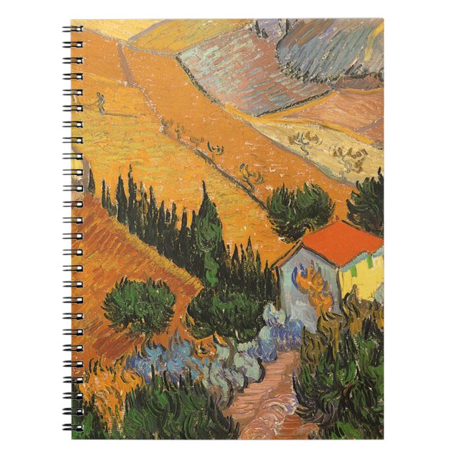 Carnet Vincent van Gogh - Vallée avec laboureur (Devant)