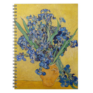 Carnet Vincent van Gogh - Vase avec iris