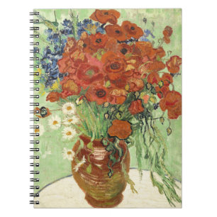 Carnet Vincent Van Gogh Vintage Floral Durée de vie