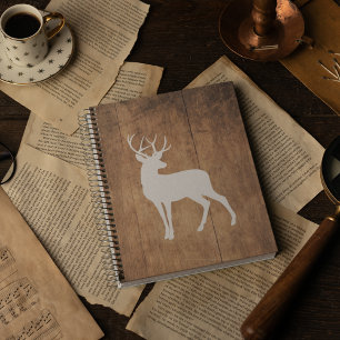 Carnet Vintaga Beauty Wood & Deer