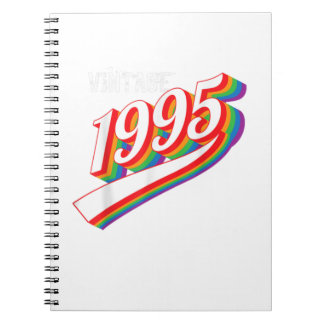 Carnet Vintage 1995 Cool fête anniversaire Retro 1995