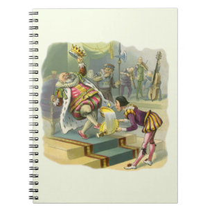 Carnet Vintage Ancienne Comptine Poème Chanson Old King C