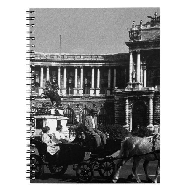 Carnet Vintage Autriche Vienne Palais Hofburg (Devant)