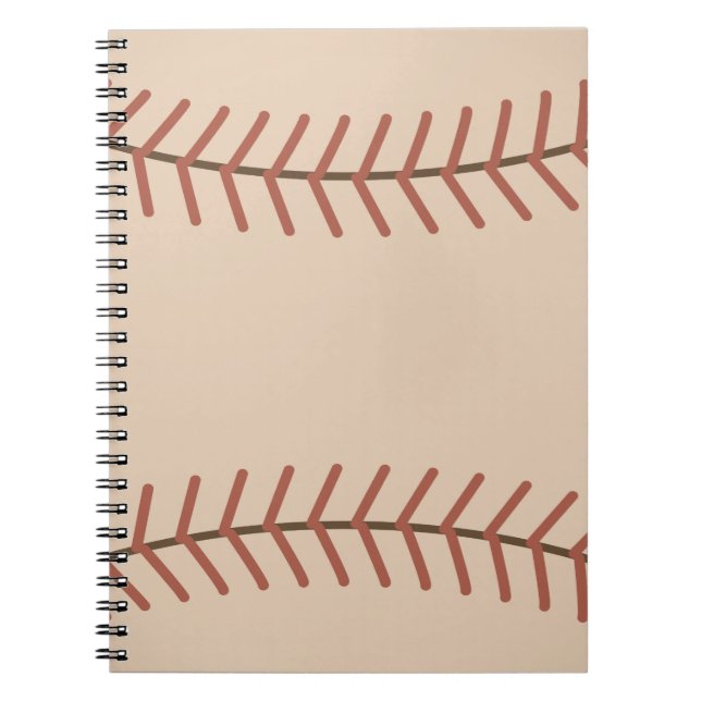 Carnet Vintage Baseball Notebook  (Devant)