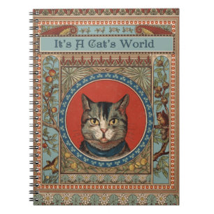 Carnet Vintage Cat's Life for Kitty Cat Classic