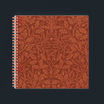 Carnet Vintage Christmas, William Morris<br><div class="desc">Un magnifique carnet design vintage William Morris. Acorns et chêne motif Feuille. Éloignez-vous de la foule avec ce design unique.</div>