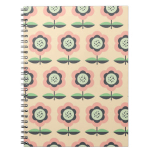 Carnet Vintage classique : Floral Design sans joint