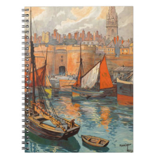 Carnet Vintage Côte d'Emeraude Saint Malo Tourisme portua