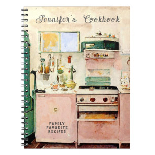Carnet Vintage Country Kitchen Cookbook