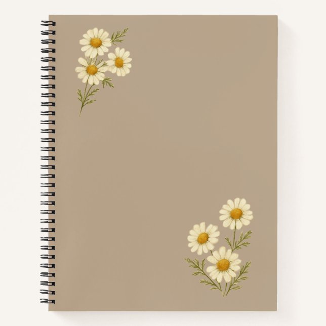 Carnet vintage Daisy | Retour à l'école (Devant)