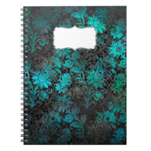 Carnet vintage Damask, Elegant Floral Journal
