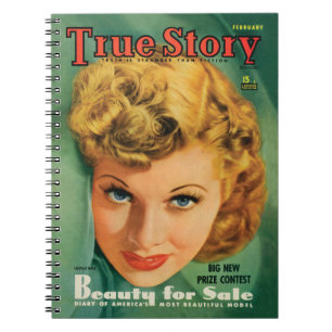 Carnet vintage de Lucille Ball à partir de 1941