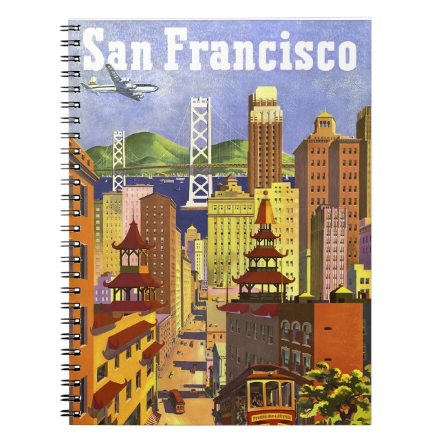Carnet Vintage de San Francisco (Devant)